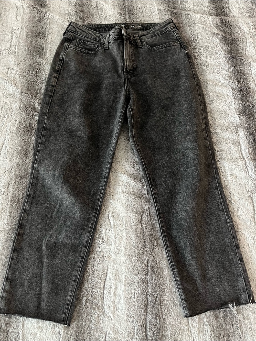 Old Navy Charcoal High-Rise Jeans